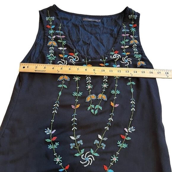 Hazel Black Beaded Tank Top. Size Medium. Great Condition! - Picture 9 of 11